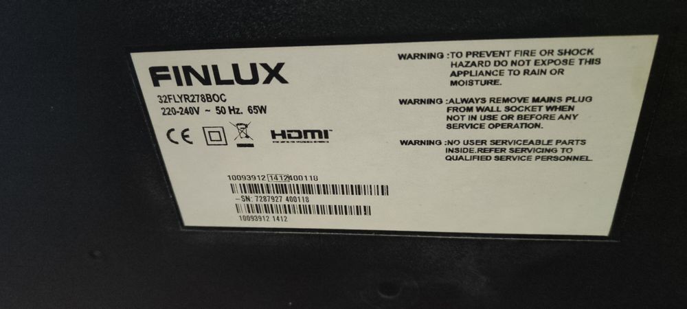 Телевизор Finlux 32FLYR278BOC
