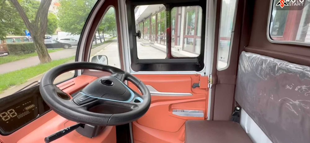 Triciclu Electric Kuba E-KAMYONET autonomie de 80km FARA PERMIS 25KM/H