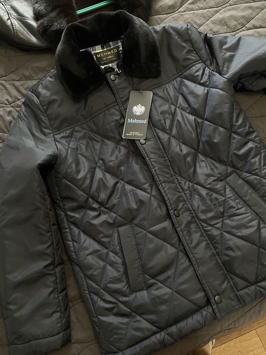 Куртка классика с мехом.