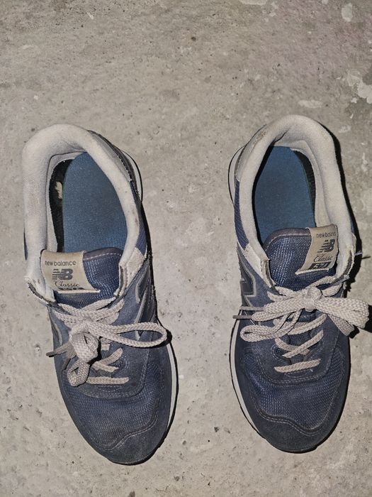 Сини new balance 574