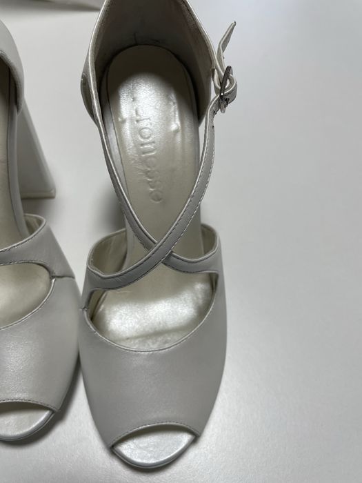 Pantofi mireasa piele marime 36