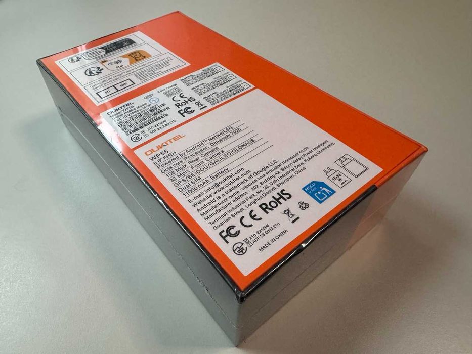 Telefon De Santier / Oukitel WP55 / 256+12 / Orange / Sigilat