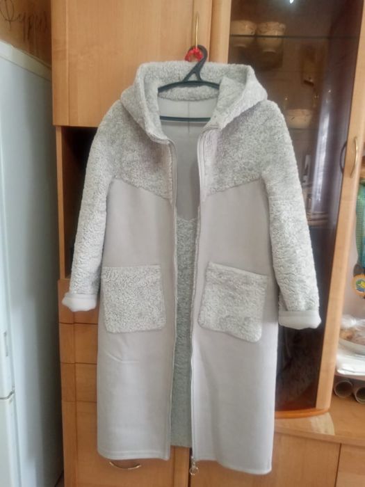 Тедди шуба 50 размер новая