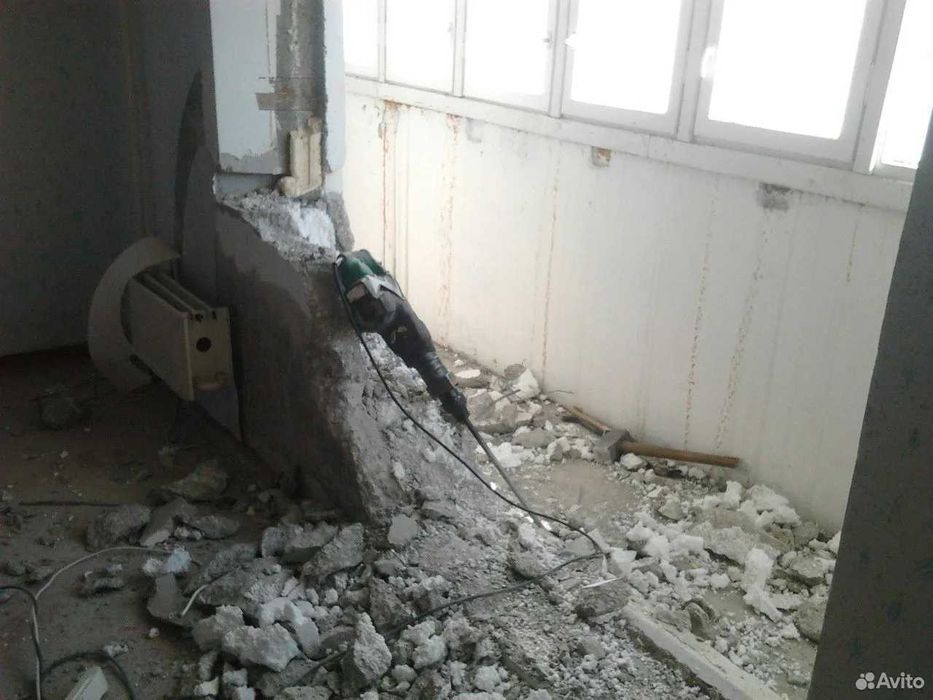 Демонтаж квартир, зданий, снос домов, заводов, вывоз мусора, Demontaj