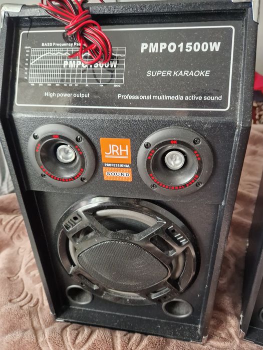 Boxe active 1500w de la jrh