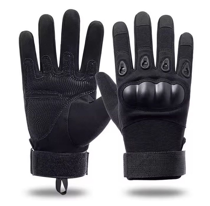 Mănuși Moto negre , Mărimi S,M,L,XL Moto Scuter Atv