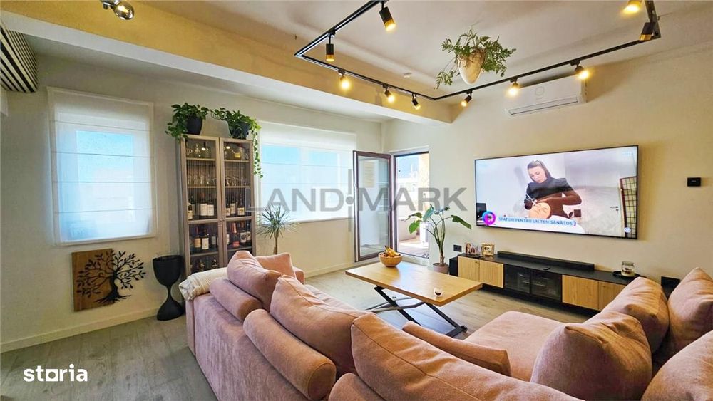 COMISION 0% Apartament premium, mobilat 3 camere 2 bai Dumbravita Kauf