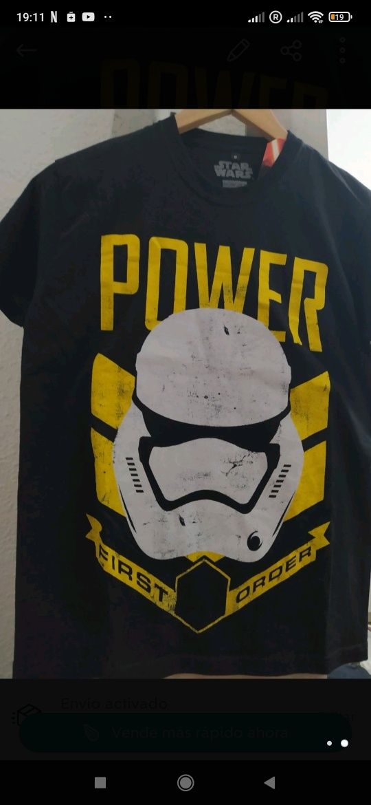 Tricou Barbati Star Wars Trooper Power -Legend  Talía S