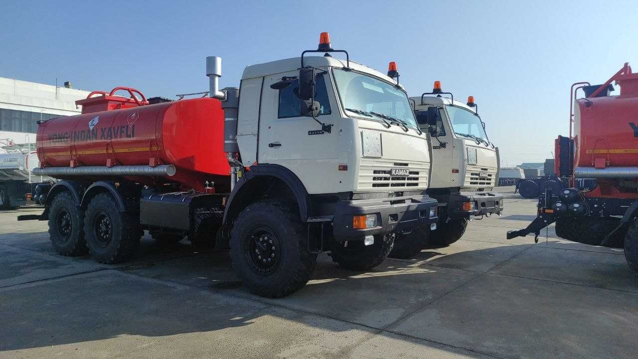 Автотопливозаправщик бензовоз 12м3 на КАМАЗ 43118 вездеход 6х6