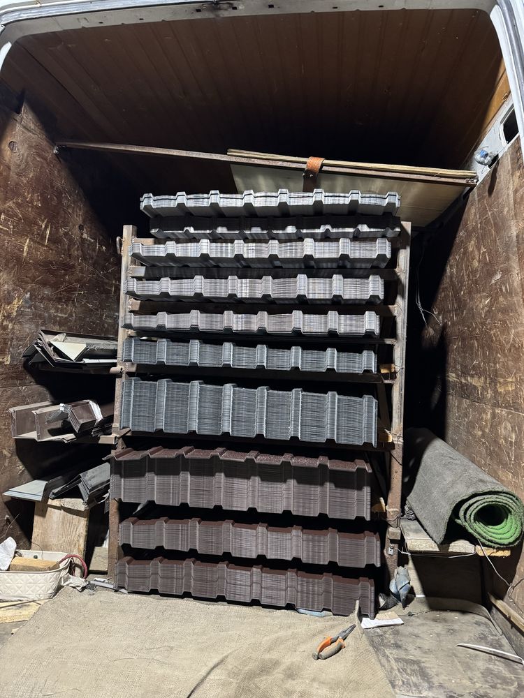 Tabla cutată colorata 0,40 acoperis sau gard