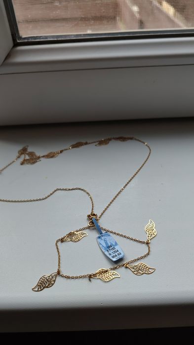 Vând set de aur de 18k compus din brățară și lănțișor din Dubai