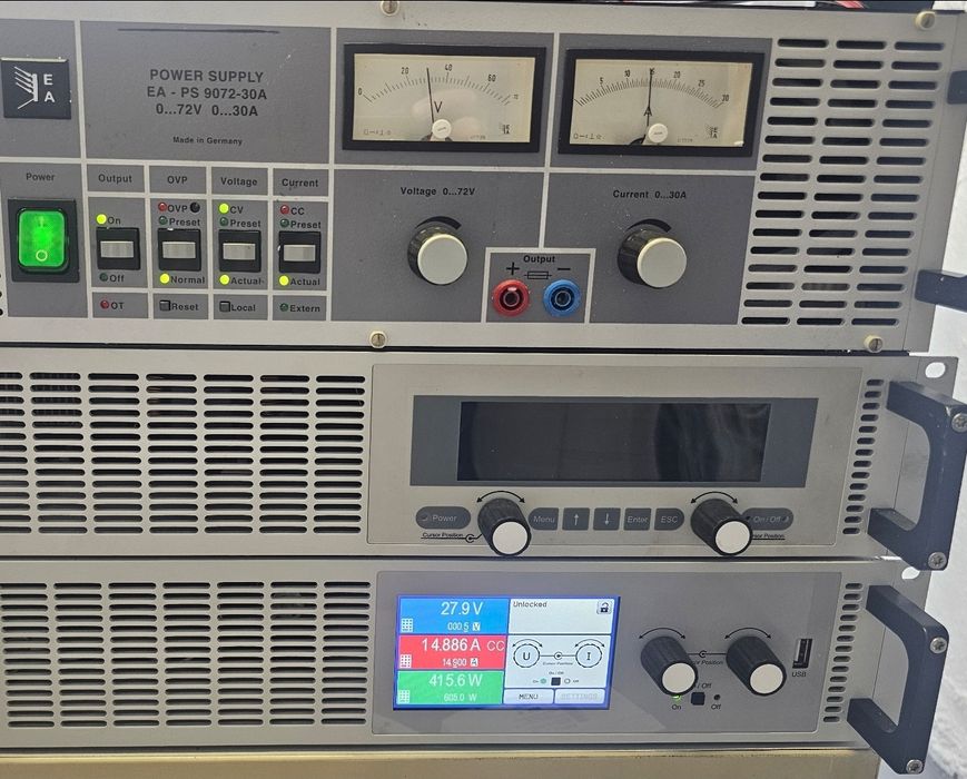 Sursa tensiune EA Elektro Automatik 0-72 Vdc 0-30 ADC, 2.2kw.