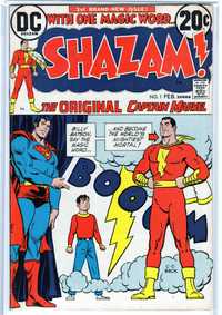 Shazam! #1 Captain Marvel Superman benzi desenate americane