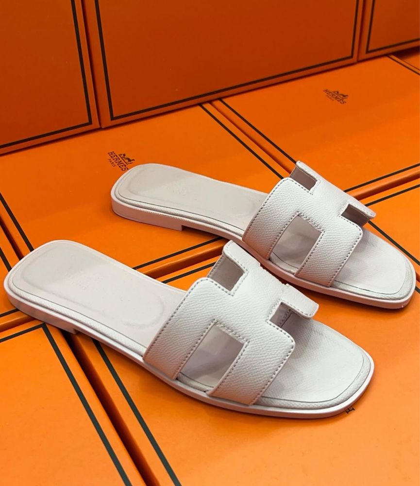Hermès луксозни дамски чехли