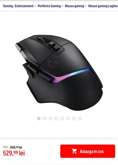 Logitech g502x wireless