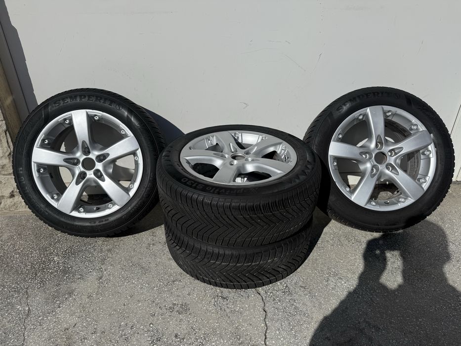 Jante Aliaj 205/55/16 Cu anvelope de iarna dot 21 Renault,Ford,volvo