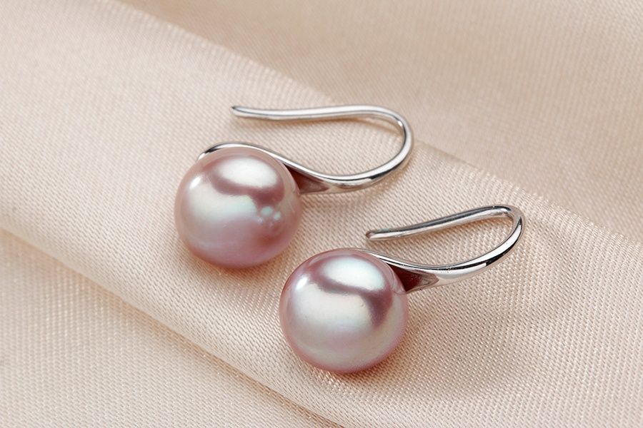 Cercei argint cu perla naturala