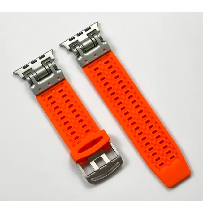 Curea Smart Titanium Ceas Apple Watch Orice Model Husa Folie Silicon