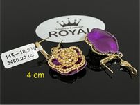 Bijuteria Royal CB : Cercei dama aur 14k 10,91 grame