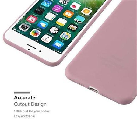 Husa pentru Apple iPhone 7, GloMax Perfect Fit, Rose Gold