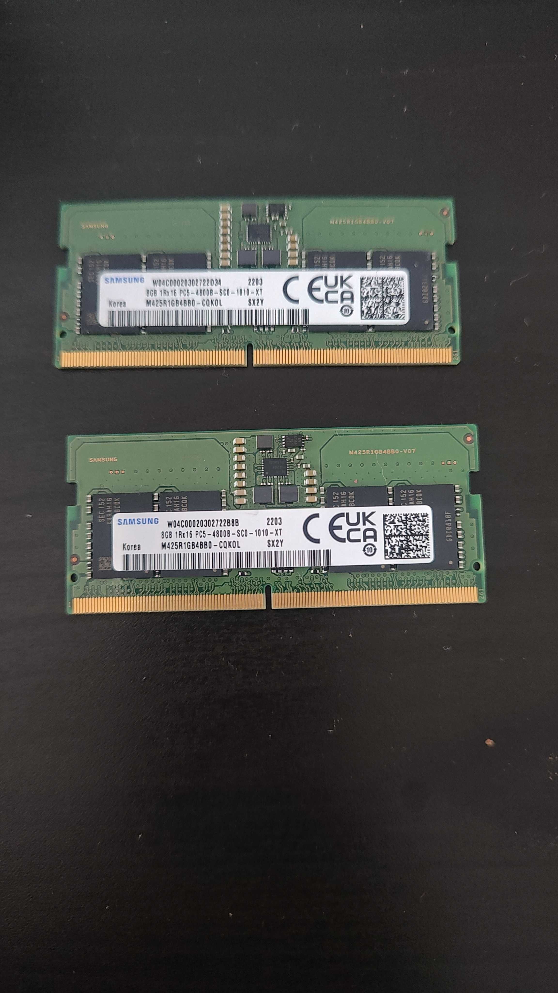 Memorie rami Laptop Samsung  16GB DDR5( 2x 8gb), Dual Channel Kit