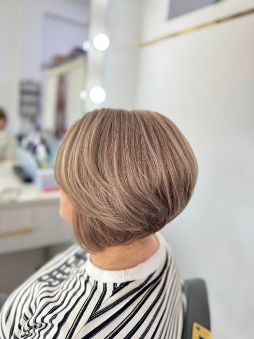 Выезжаю надом, стрижка укладка, химия, макияж.