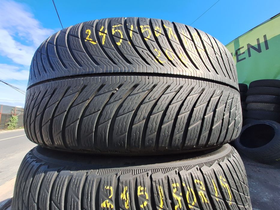 4 anvelope iarna 245/50r19 Michelin rft runflat zp Montaj Gratuit