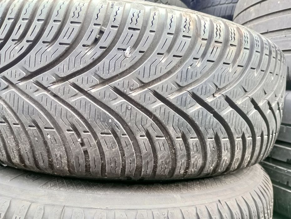 4 jante 5x112 W Tiguan anvelope iarna 215/65/16 7mm dot2019