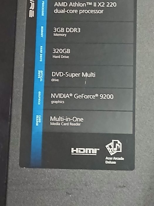 Calculator complect Acer