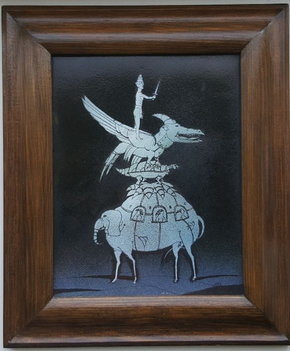 Картина известного художника - эмальериста Бекетова