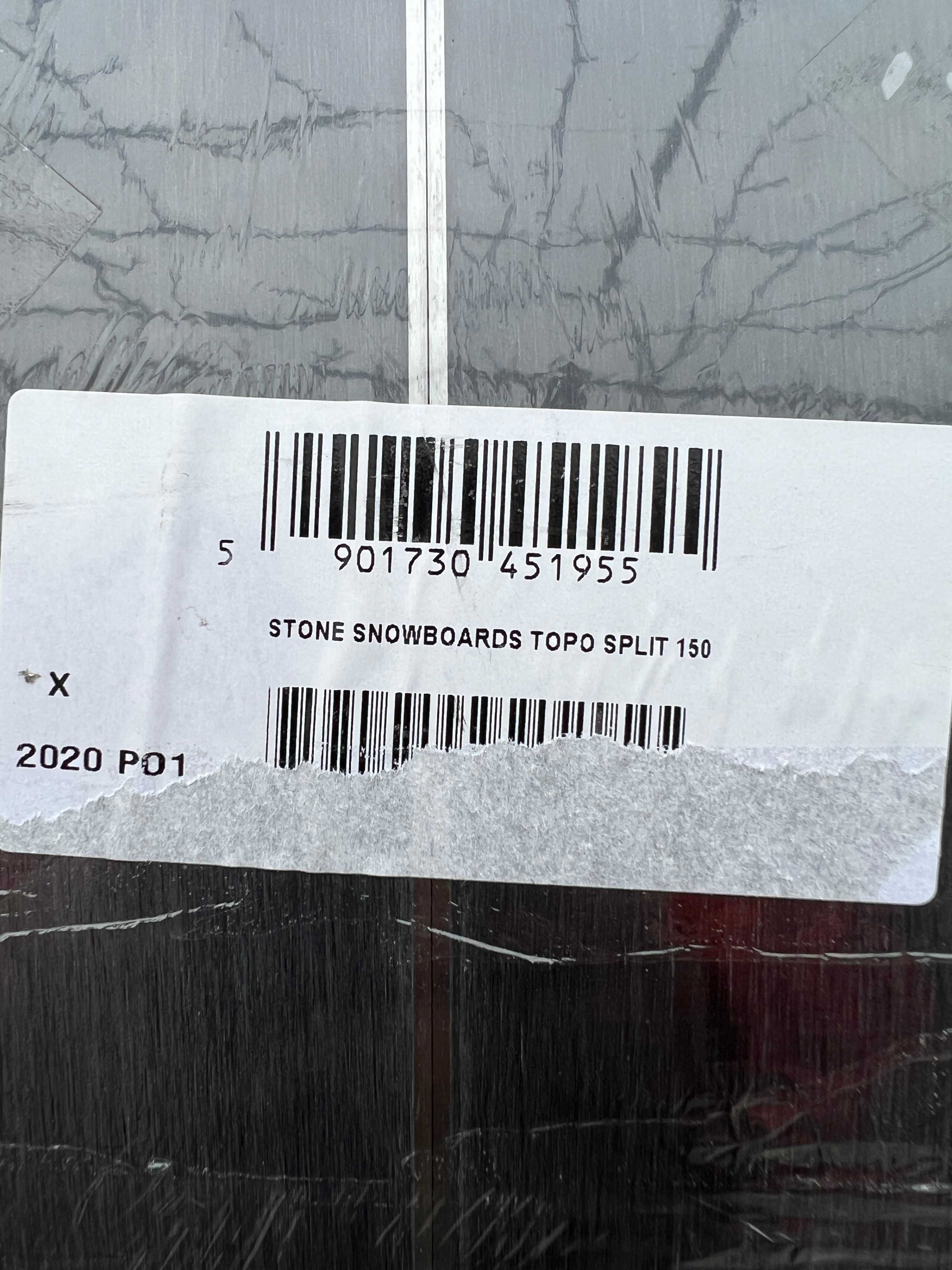 placa noua splitboard stone topo L150