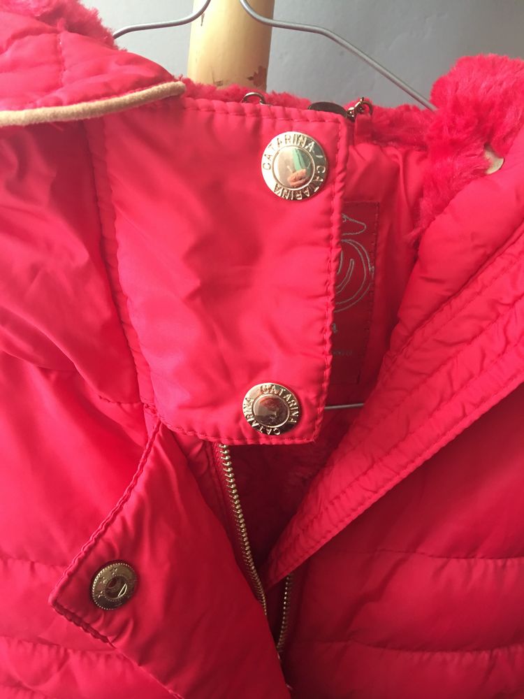 Червено ново топло якенце