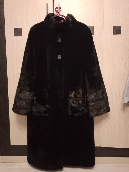 Шуба мутон новый