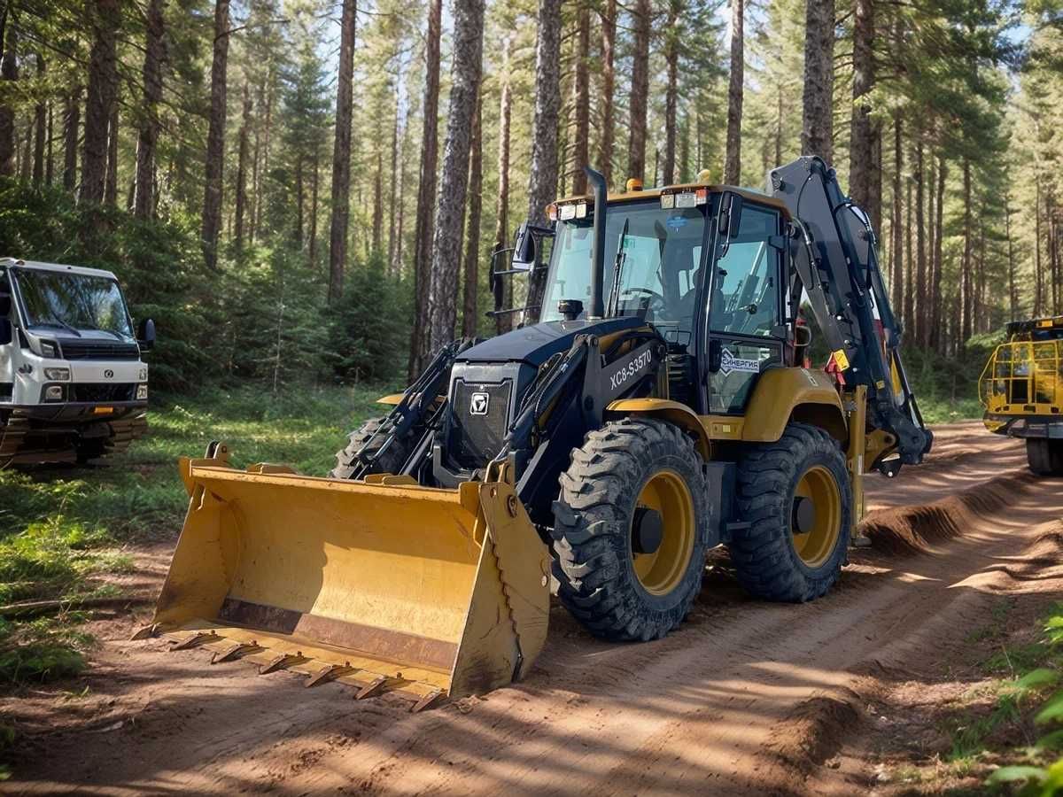 на складе ! Экскаватор-погрузчик XCMG XC8-S3570