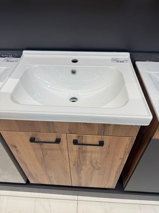 Тумба с раковиной + зеркало