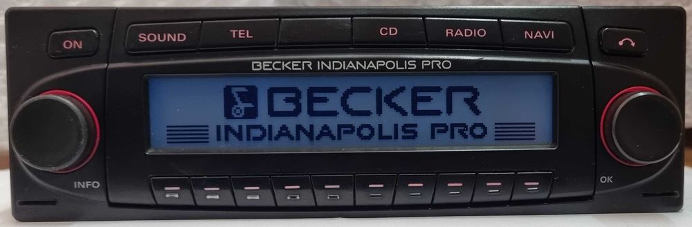 Becker Indianapolis Pro BE7955 Car Radio CD/Mp3 BT AUX Navigation