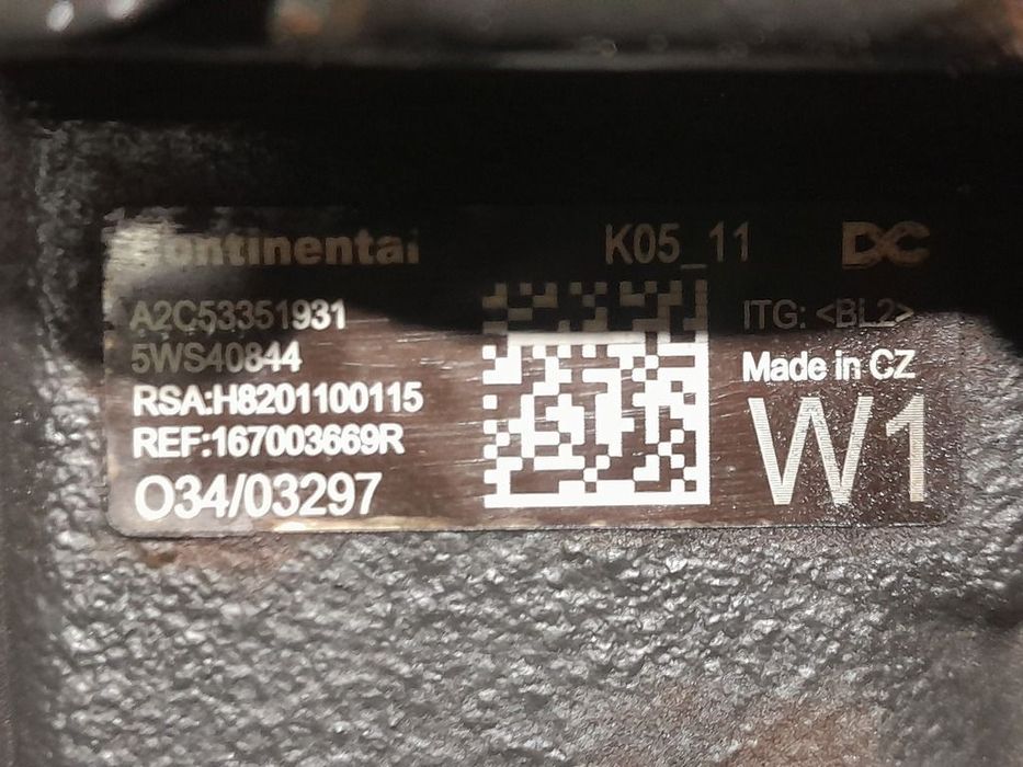 Pompa injectie / inalte Dacia Duster Facelift - Euro5 (1097) Diesel A2C533519315WS40844