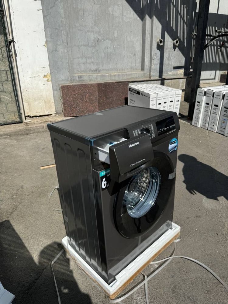 Стиральная машина Hisense WFVC6010S 6кг рассрочку