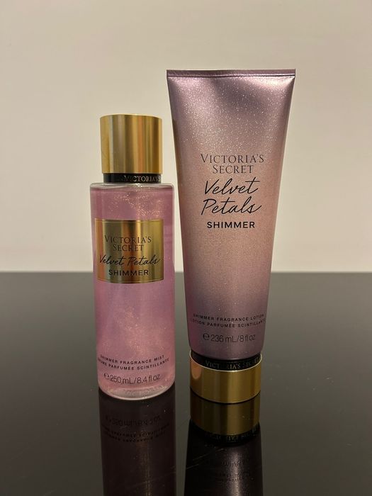 Crema si spray Victoria's Secret cu sclipici