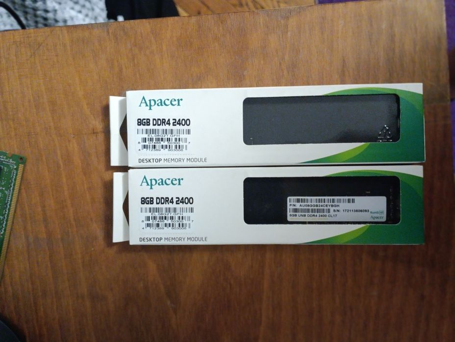 ОЗУ 8 гб 4 DDR две плашки