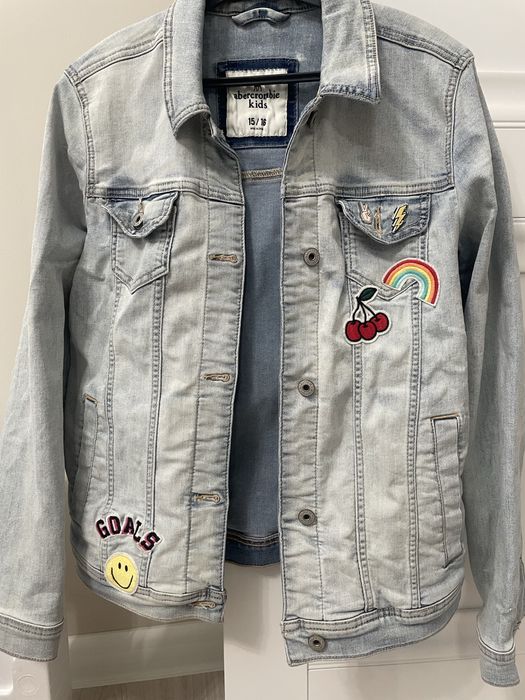 Куртка джинсовая Abercrombie and fitch 15-16 лет
