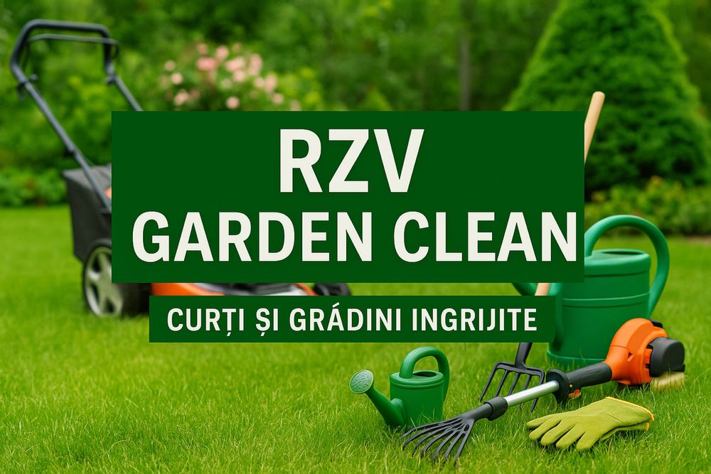 Servicii de Întreținere a grădinilor – RZV Garden Clean