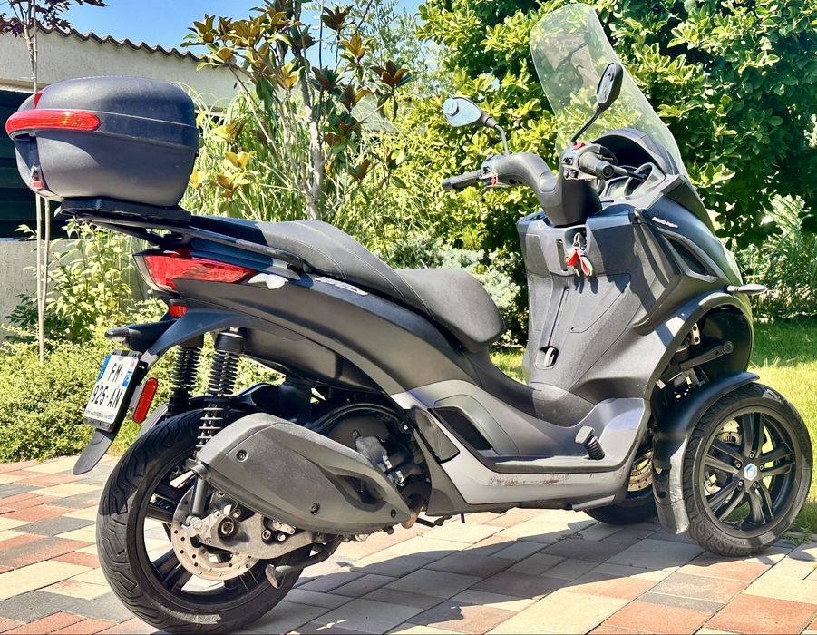 Piaggio mp3, piaggio 3 roti, scuter 3 roti, ABS/ASR, scuter in rate