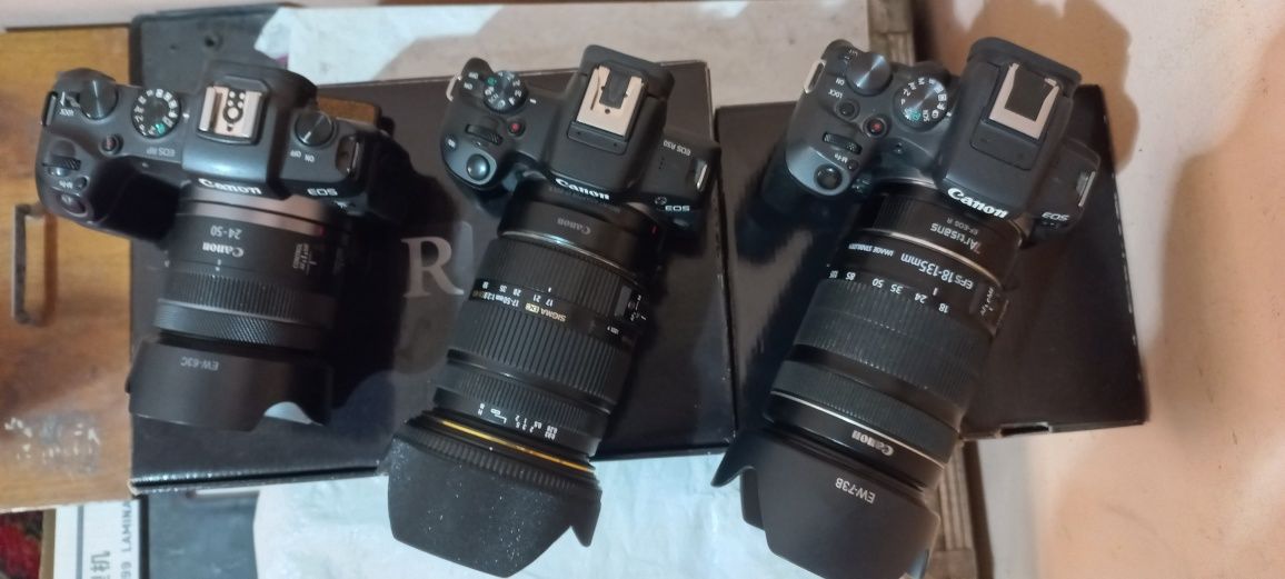 Canon RP+R10+R50