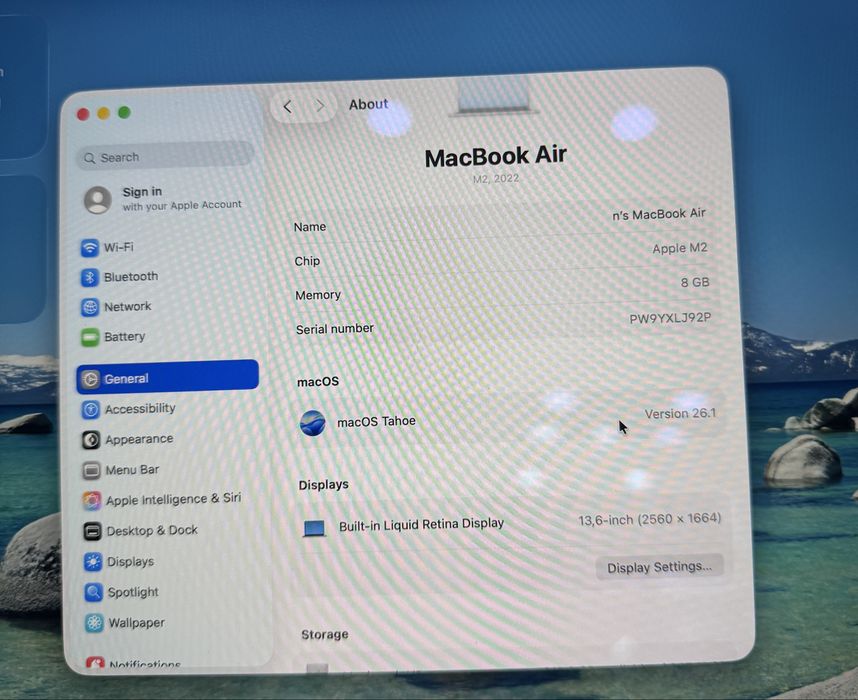 MackBook M2 Air 2024