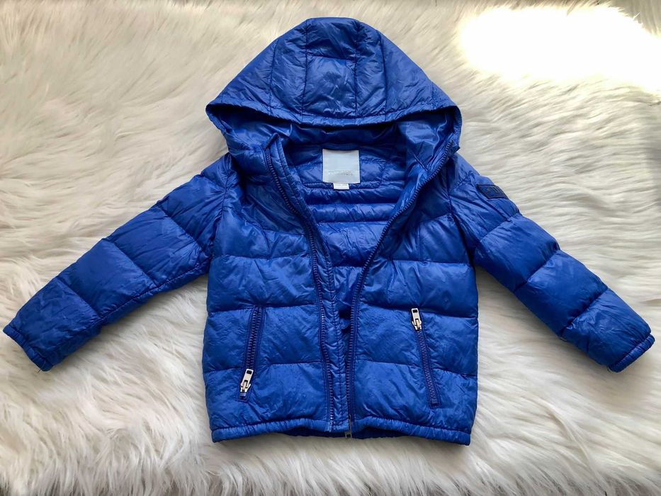 Geaca albastra pentru bebelusi, Diesel, marime 18 luni