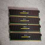 4/8GB RAM DDR3 Corsair Vengeance LP dual channel (2GBx2/4buc) 1600MHz