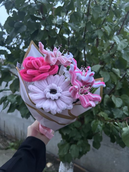 Flori buchet sarma plusata mic