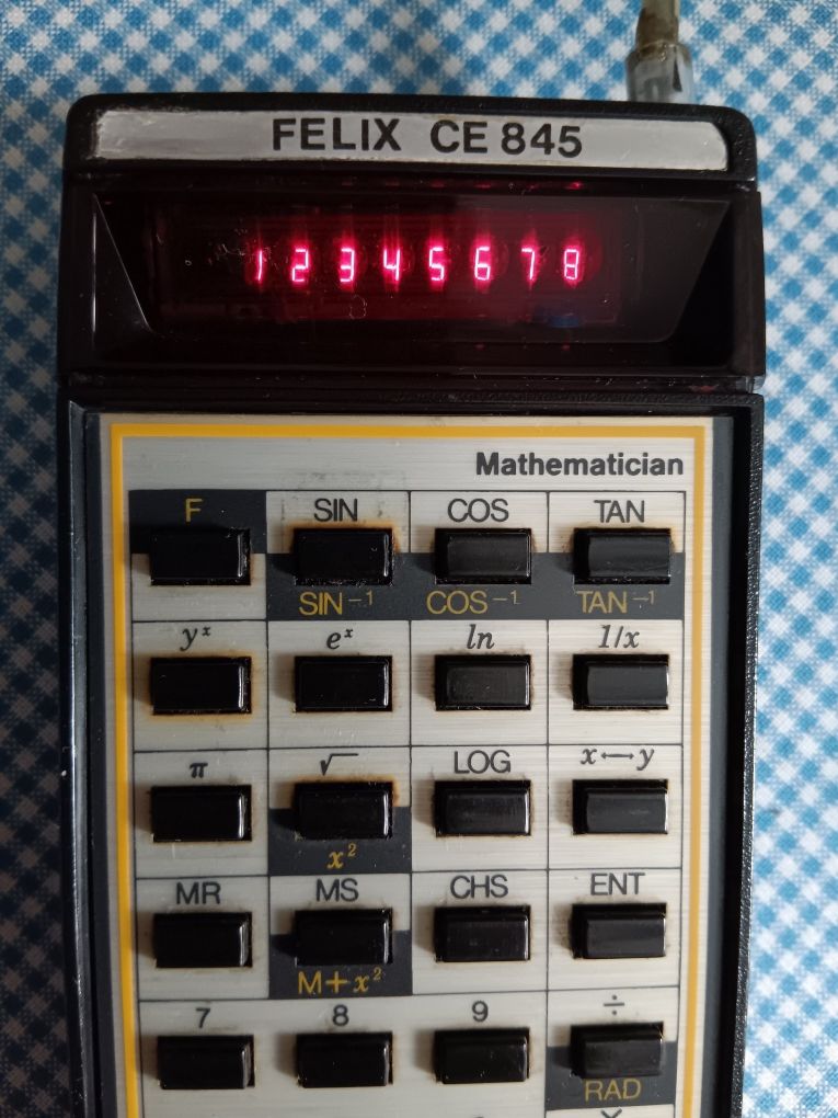 Calculator ICE Felix, Romanesc anii 70, CE 845, de colectie , Rar