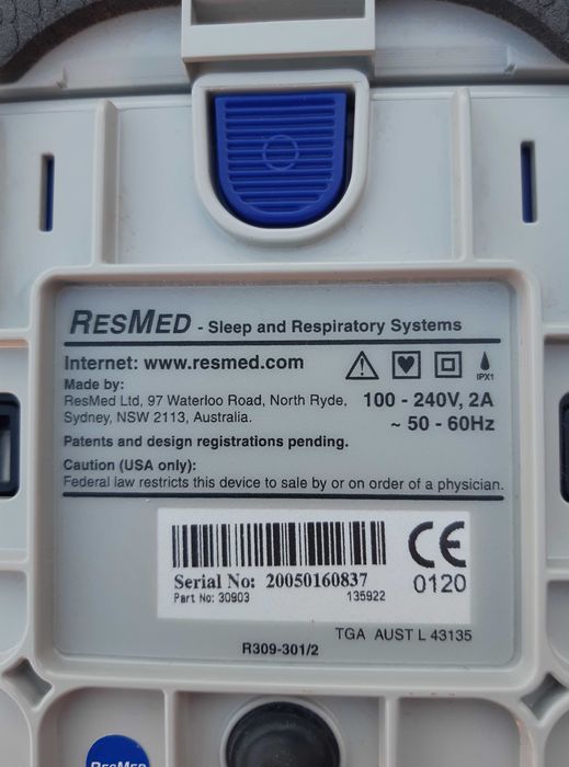 Aparat CPAP ResMed S7 Lightweight